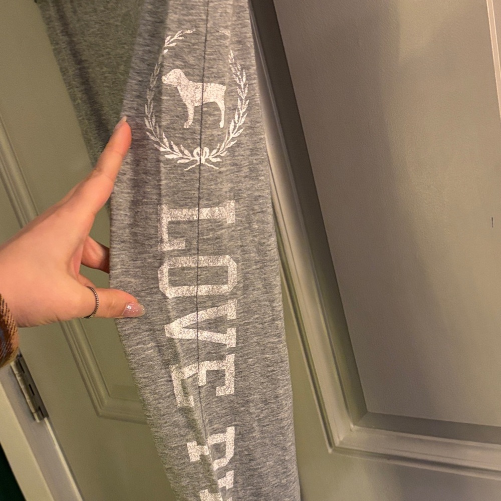Victoria's Secret Gray Track Pants - Picture 3 of 4